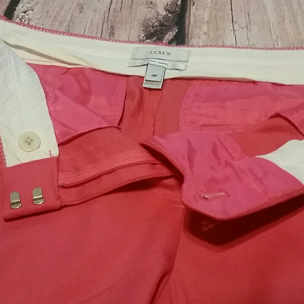 J. Crew- Cafe Capri pants - Picture 4 of 4